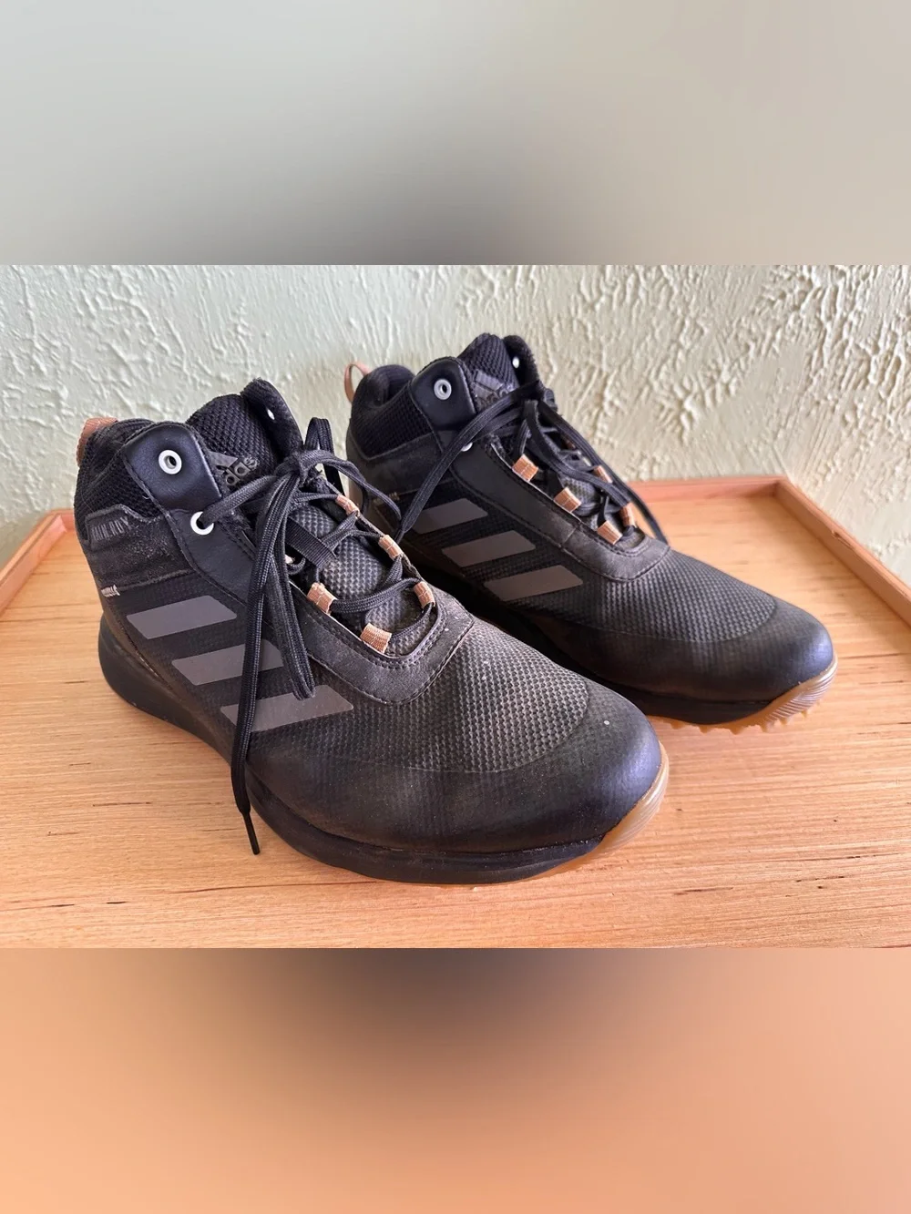 Adidas Men's S2g golf shoes men’s 10 black missing cleats
